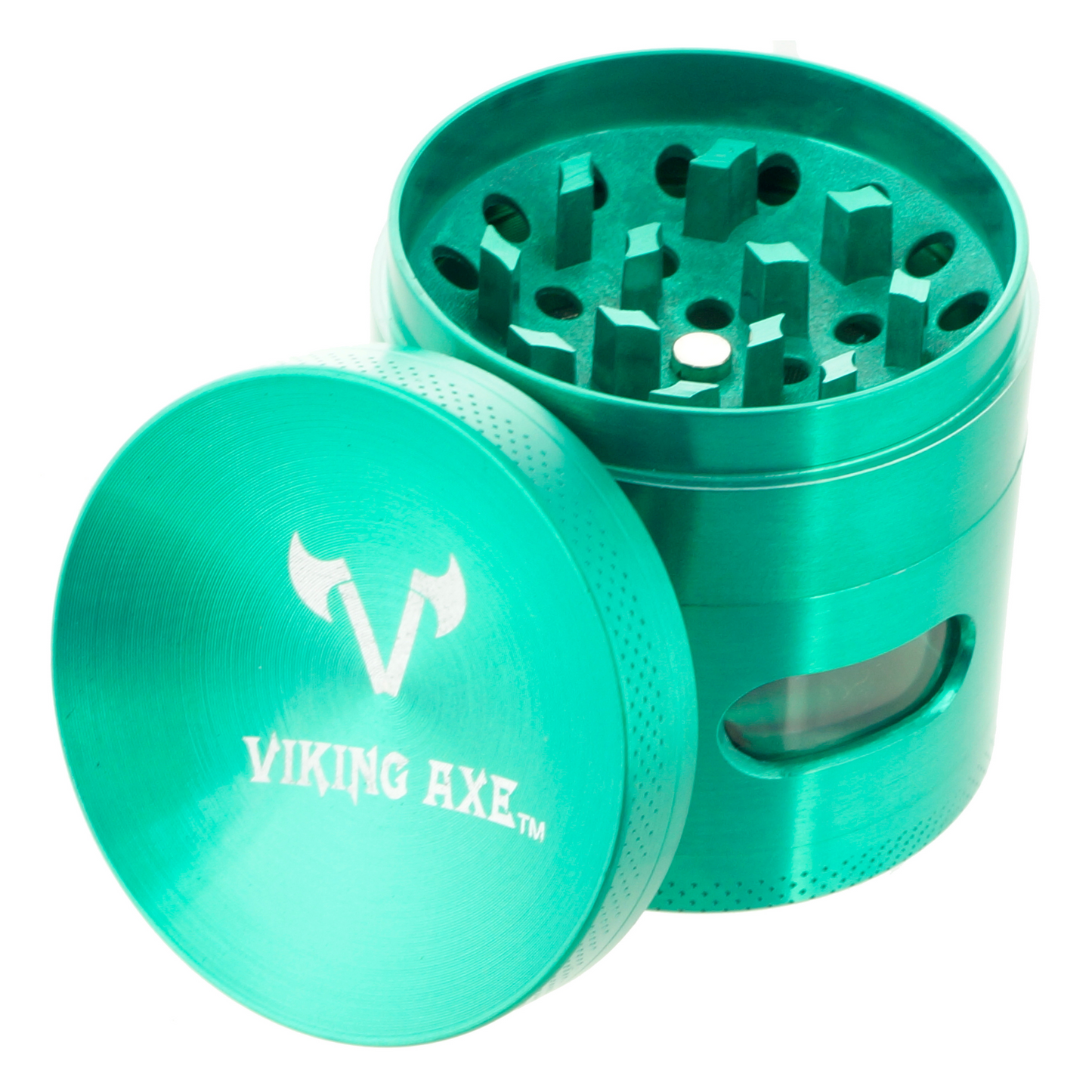 Rune Quad-Window Viking Axe Grinder